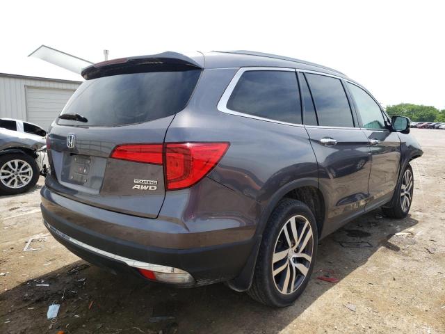 Photo 4 from auction – 2017 HONDA PILOT TOUR with VIN 5FNYF6H91HB084642