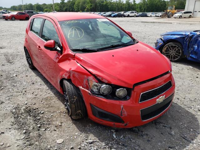 CHEVROLET SONIC LT 2015 with VIN 1G1JC6SH2F4105019 - Photo from auction