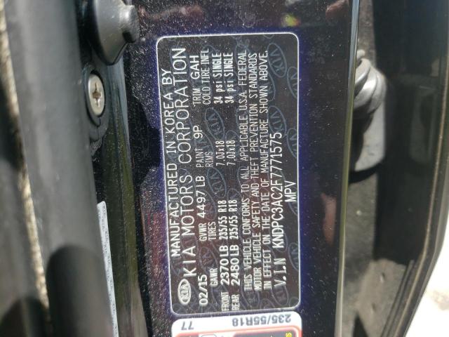 Photo 10 from auction – 2015 KIA SPORTAGE E with VIN KNDPC3AC2F7771575