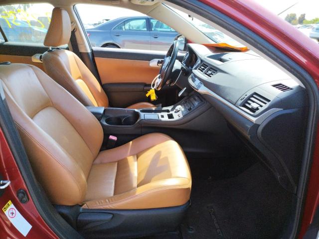 Photo 5 from auction – 2012 LEXUS CT 200 with VIN JTHKD5BH8C2080068