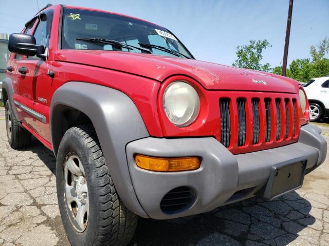 JEEP LIBERTY SP 2004 with VIN 1J4GL48K34W202444 - Photo from auction