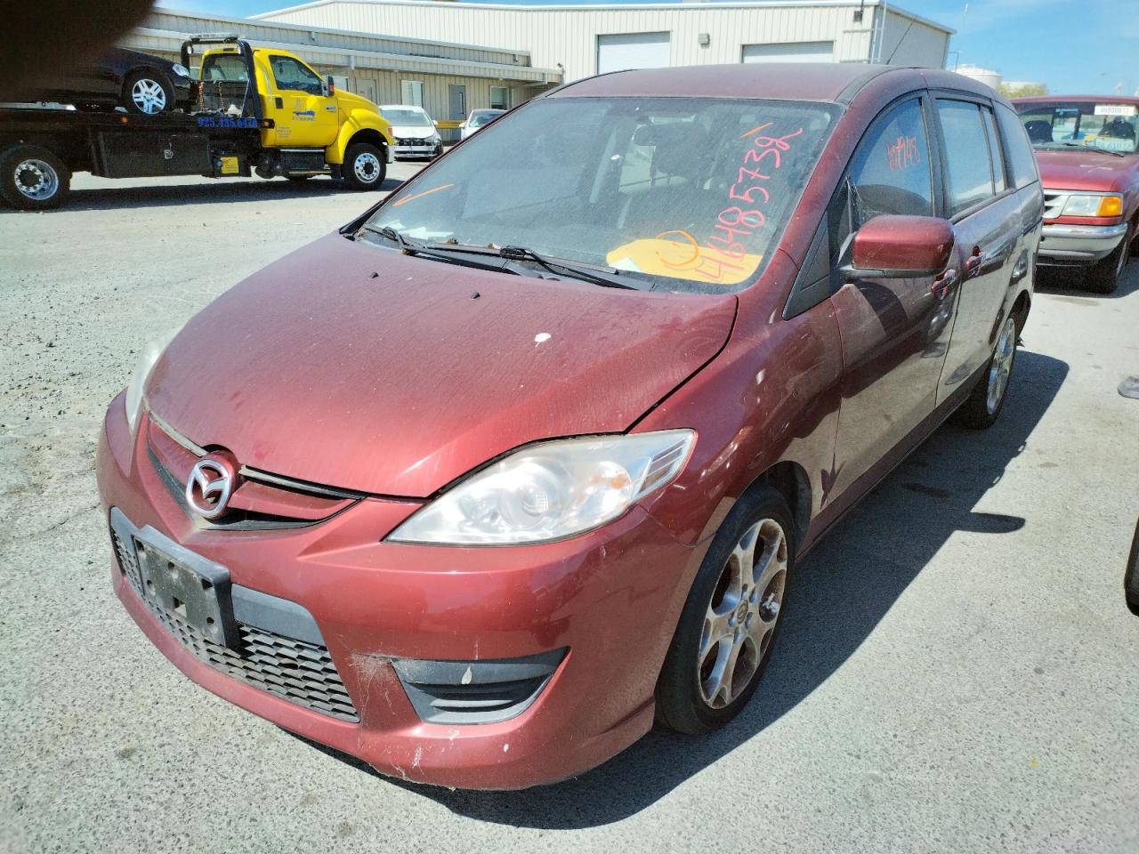 Photo 2 from auction – 2010 MAZDA 5 with VIN JM1CR2W31A0382556