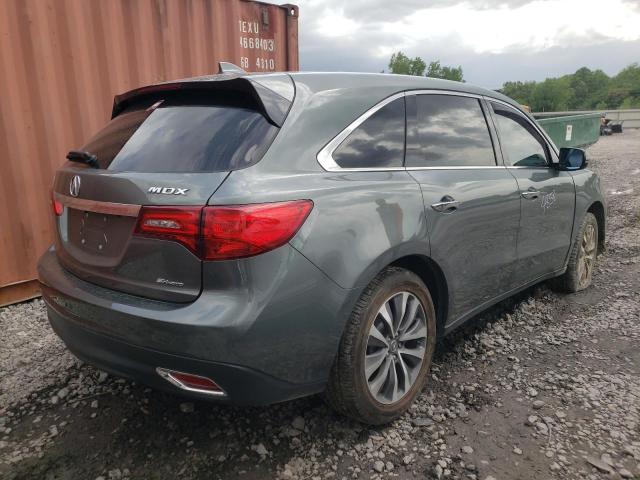 Photo 4 from auction – 2016 ACURA MDX TECHNO with VIN 5FRYD4H45GB045404