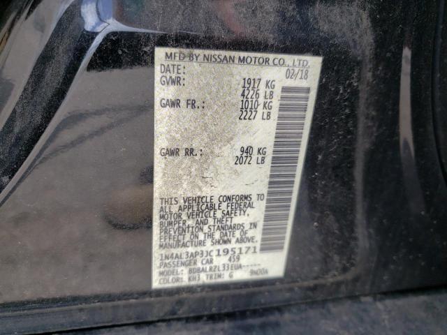 Photo 10 from auction – 2018 NISSAN ALTIMA 2.5 with VIN 1N4AL3AP3JC195171