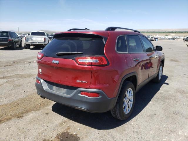Photo 4 from auction – 2016 JEEP CHEROKEE S with VIN 1C4PJMAB8GW215507