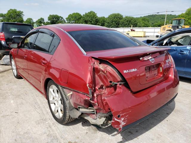 Photo 3 from auction – 2007 NISSAN MAXIMA SE with VIN 1N4BA41E67C858532