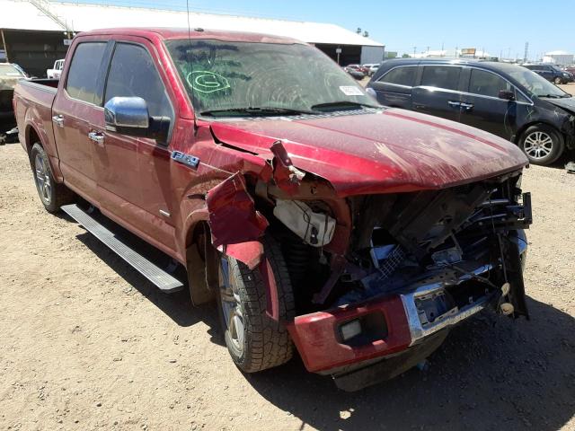 FORD F150 SUPER 2016 with VIN 1FTEW1CGXGFB99276 - Photo from auction