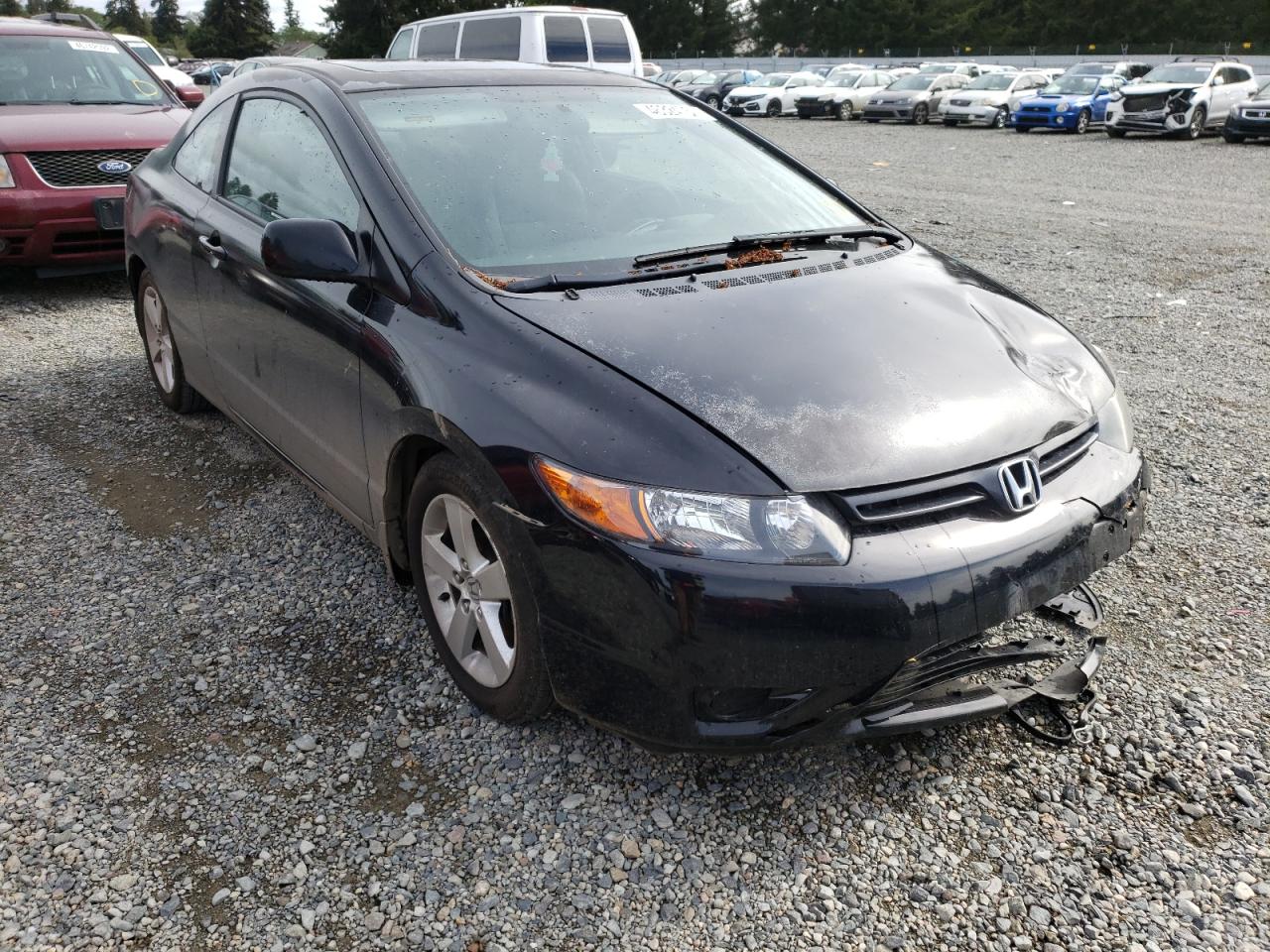 Photo 1 from auction – 2007 HONDA CIVIC EX with VIN 2HGFG12887H543876