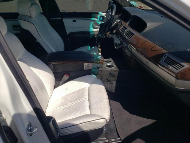Photo 5 from auction – 2008 BMW 750 LI with VIN WBAHN83588DT80992