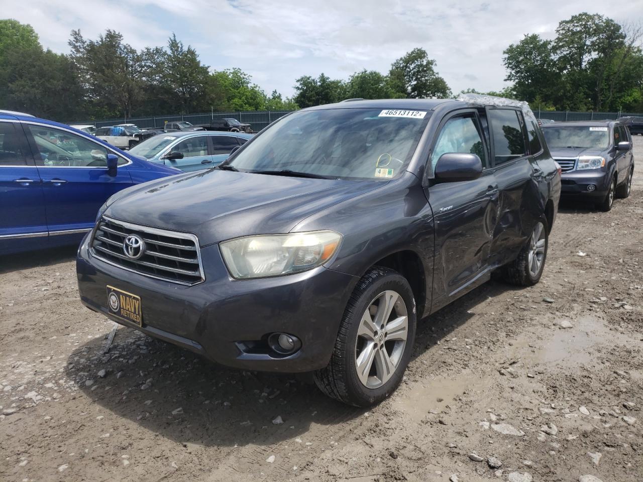 Photo 14 from auction – 2008 TOYOTA HIGHLANDER with VIN JTEDS43A182001113