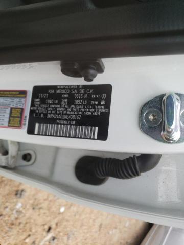 Photo 10 from auction – 2022 KIA RIO LX with VIN 3KPA24AD2NE438167