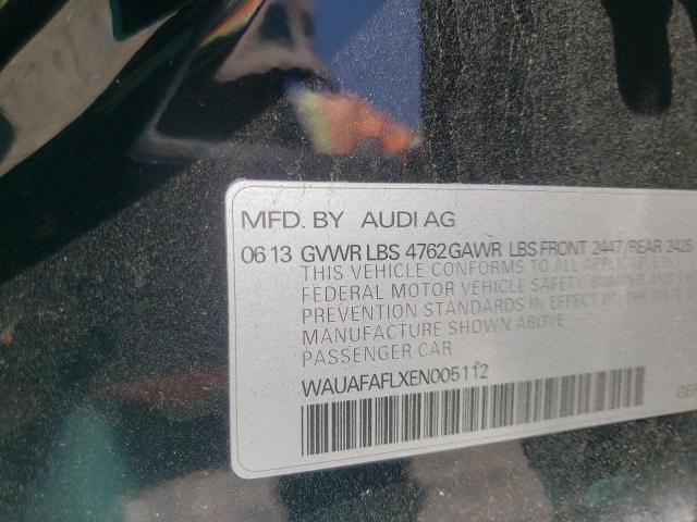 Photo 10 from auction – 2014 AUDI A4 PREMIUM with VIN WAUAFAFLXEN005112