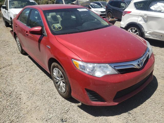 TOYOTA CAMRY HYBR 2012 with VIN 4T1BD1FK2CU035529 - Photo from auction