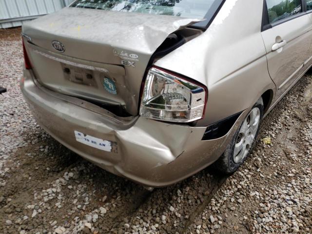 Photo 9 from auction – 2007 KIA SPECTRA EX with VIN KNAFE121575379241