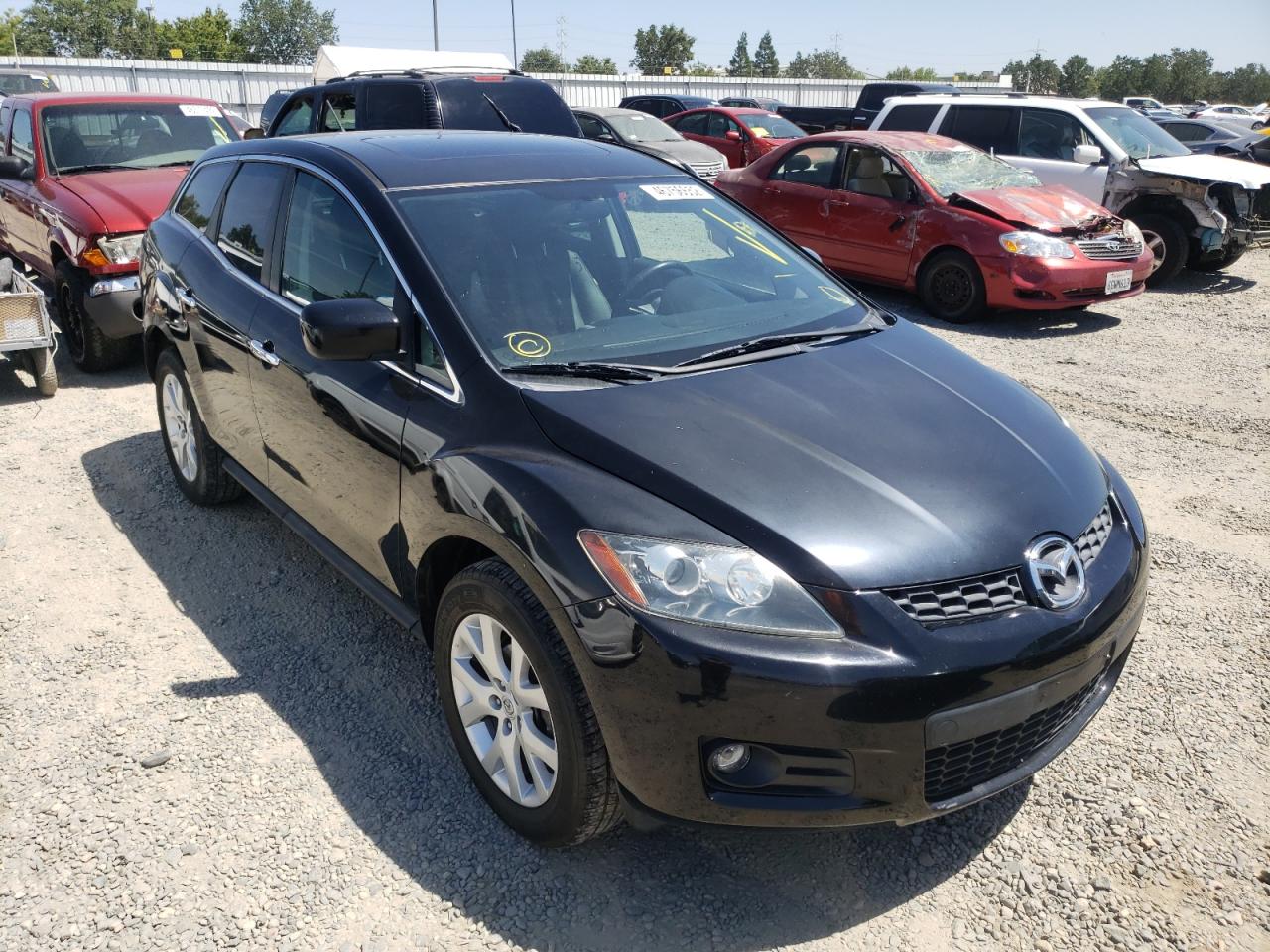 MAZDA CX-7 2008 with VIN JM3ER29L180171444 - Photo from auction