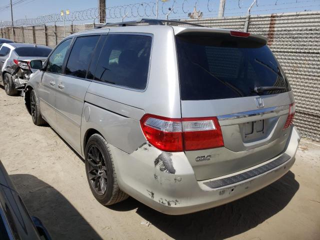 Photo 3 from auction – 2007 HONDA ODYSSEY TO with VIN 5FNRL38847B005434