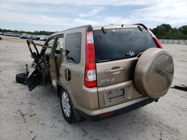 Photo 3 from auction – 2006 HONDA CR-V SE with VIN JHLRD78906C047871