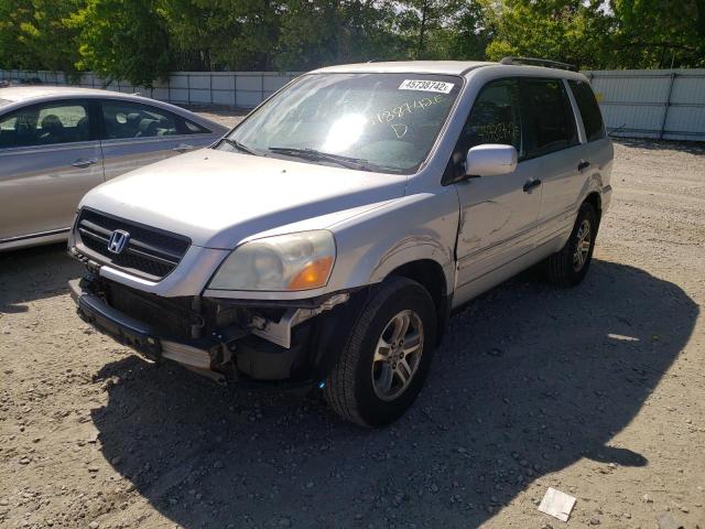 Photo 2 from auction – 2004 HONDA PILOT EXL with VIN 2HKYF18694H542500