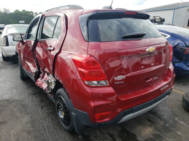 Photo 3 from auction – 2020 CHEVROLET TRAX 1LT with VIN 3GNCJLSB2LL189856
