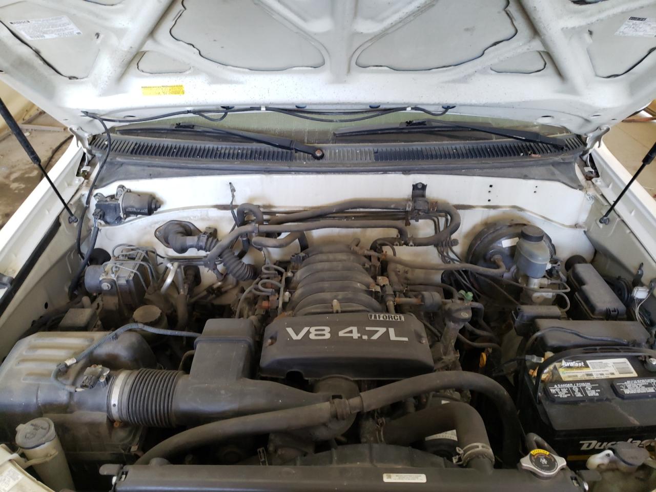 Photo 7 from auction – 2005 TOYOTA SEQUOIA with VIN 5TDBT44A45S257449