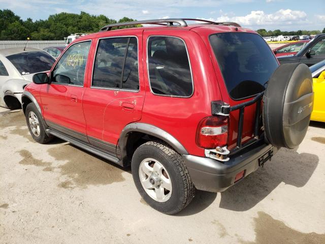 Photo 3 from auction – 2002 KIA SPORTAGE with VIN KNDJA723625165459