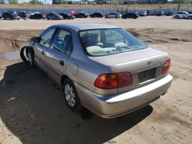 Photo 3 from auction – 2000 HONDA CIVIC with VIN 2HGEJ6675YH533836