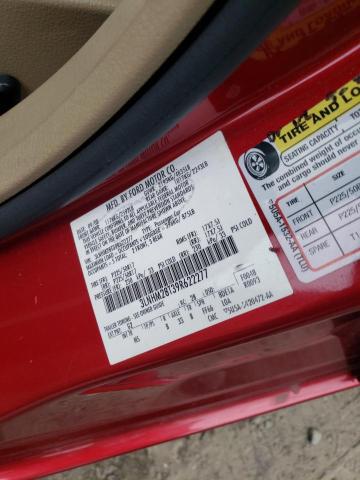 Photo 10 from auction – 2009 LINCOLN MKZ with VIN 3LNHM28T39R622277