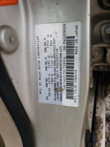 Photo 10 from auction – 2002 MAZDA MILLENIA with VIN JM1TA221721739956