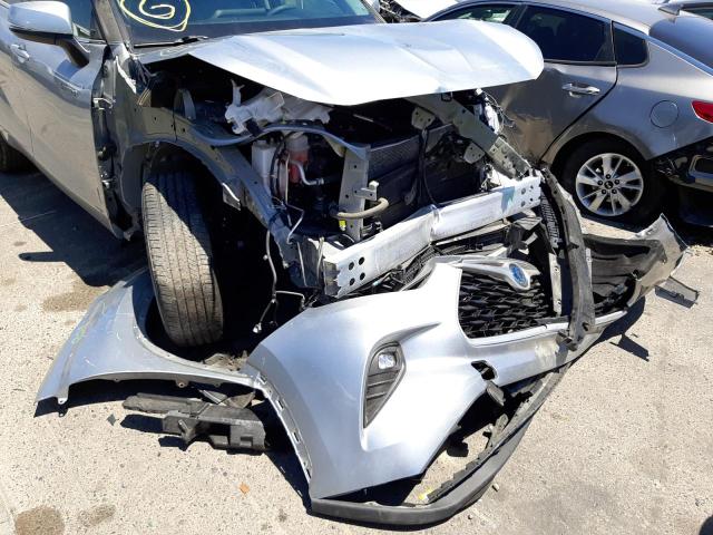 Photo 9 from auction – 2021 TOYOTA HIGHLANDER with VIN 5TDBBRCH8MS023473