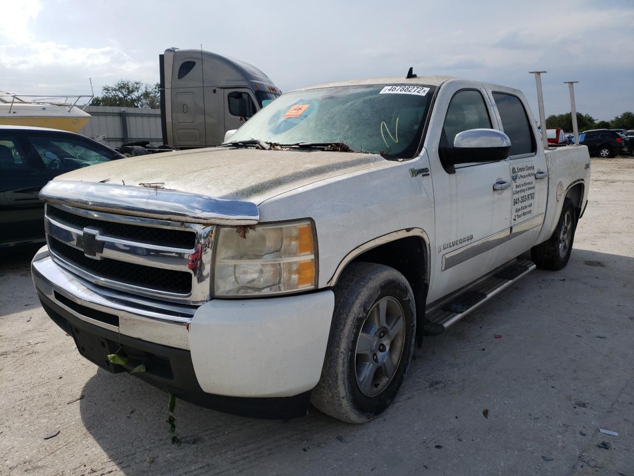 Photo 2 from auction – 2009 CHEVROLET SILVERADO with VIN 2GCFK135291122751