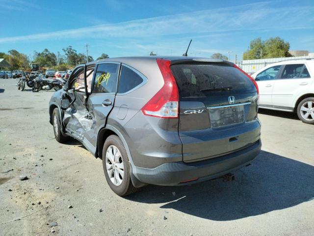 Photo 3 from auction – 2014 HONDA CR-V EX with VIN 2HKRM3H55EH512862