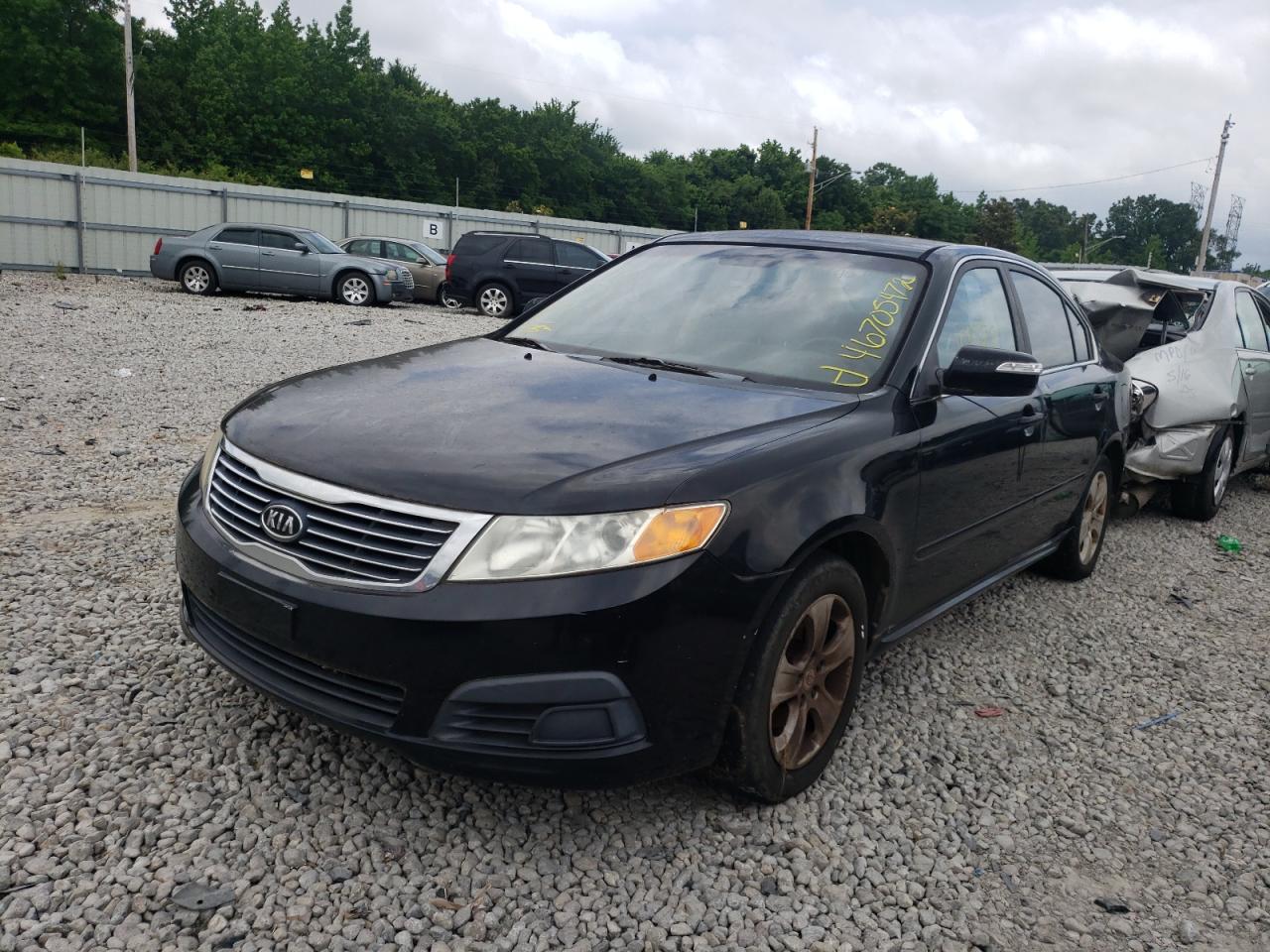 Photo 2 from auction – 2009 KIA OPTIMA LX with VIN KNAGE228495303388