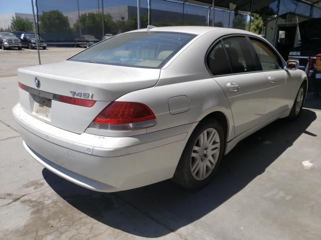 Photo 4 from auction – 2003 BMW 745 I with VIN WBAGL63423DP61582