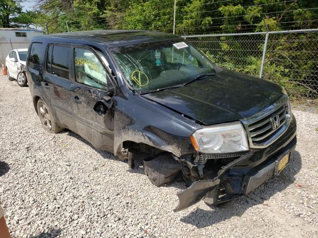 HONDA PILOT EXL 2012 with VIN 5FNYF4H55CB074495 - Photo from auction
