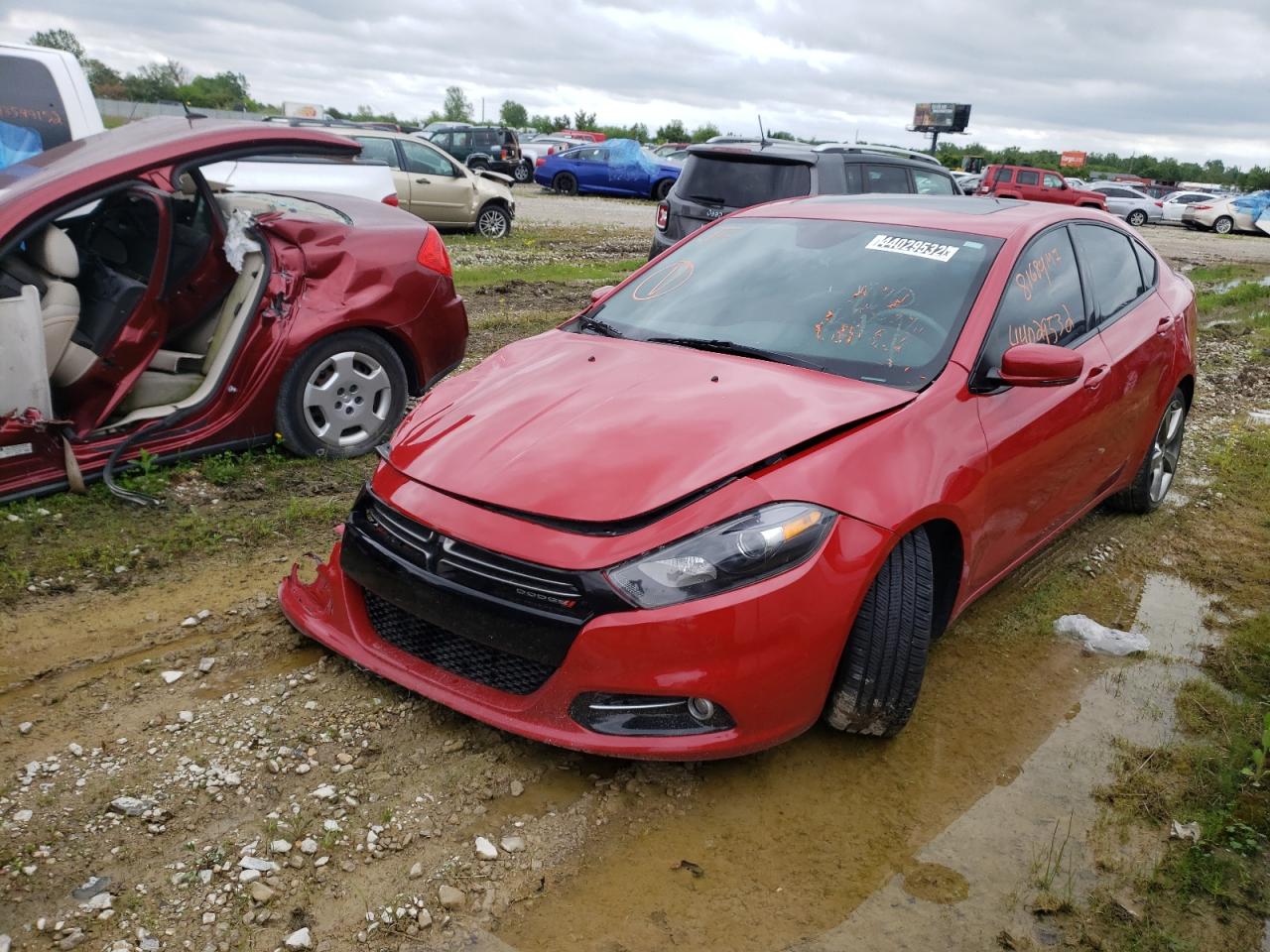 Photo 2 from auction – 2014 DODGE DART GT with VIN 1C3CDFEB7ED701508