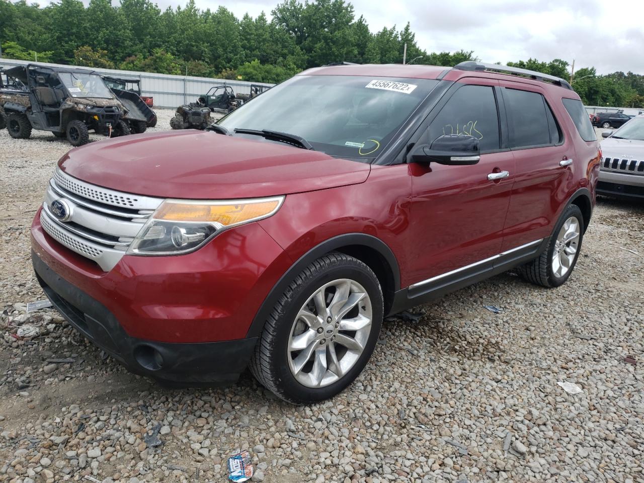 Photo 2 from auction – 2014 FORD EXPLORER X with VIN 1FM5K7D85EGB48714