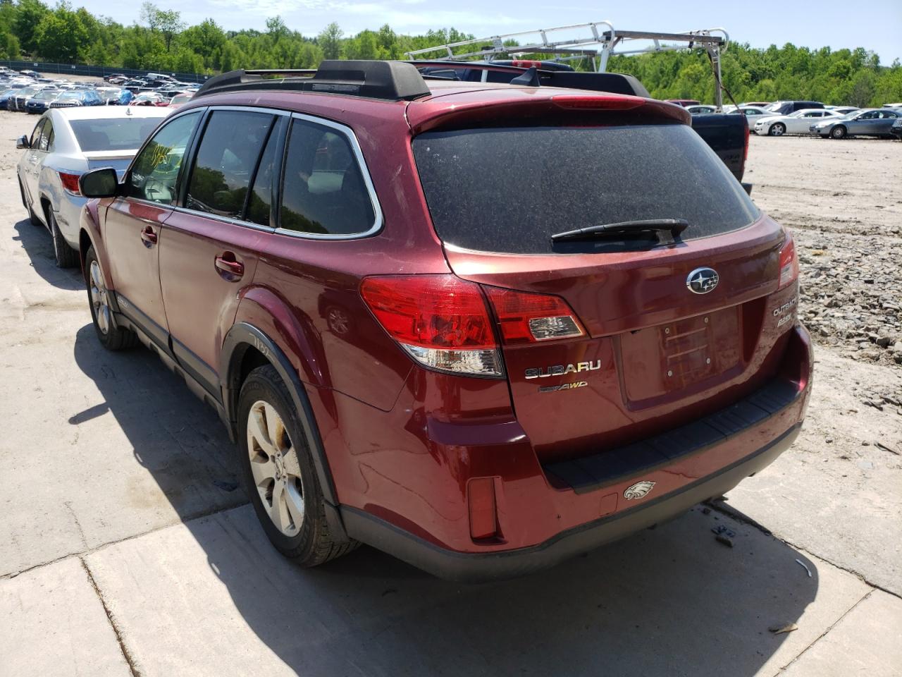 Photo 3 from auction – 2012 SUBARU OUTBACK 2. with VIN 4S4BRBKC7C3212183