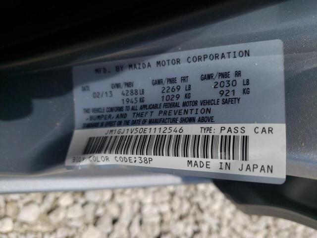 Photo 10 from auction – 2014 MAZDA 6 TOURING with VIN JM1GJ1V50E1112546