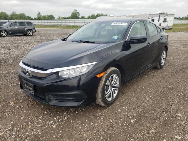 Photo 2 from auction – 2017 HONDA CIVIC LX with VIN 19XFC2F56HE081993