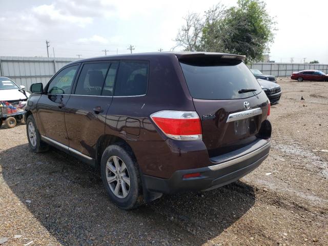 Photo 3 from auction – 2012 TOYOTA HIGHLANDER with VIN 5TDZA3EH4CS028440