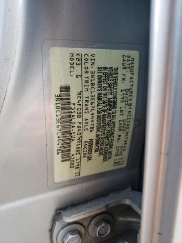 Photo 10 from auction – 2007 NISSAN VERSA with VIN 3N1BC13E67L444786