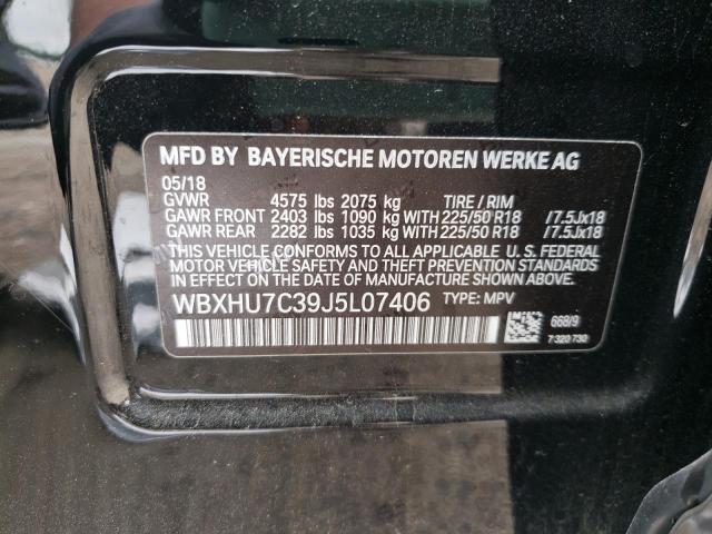 Photo 10 from auction – 2018 BMW X1 SDRIVE2 with VIN WBXHU7C39J5L07406