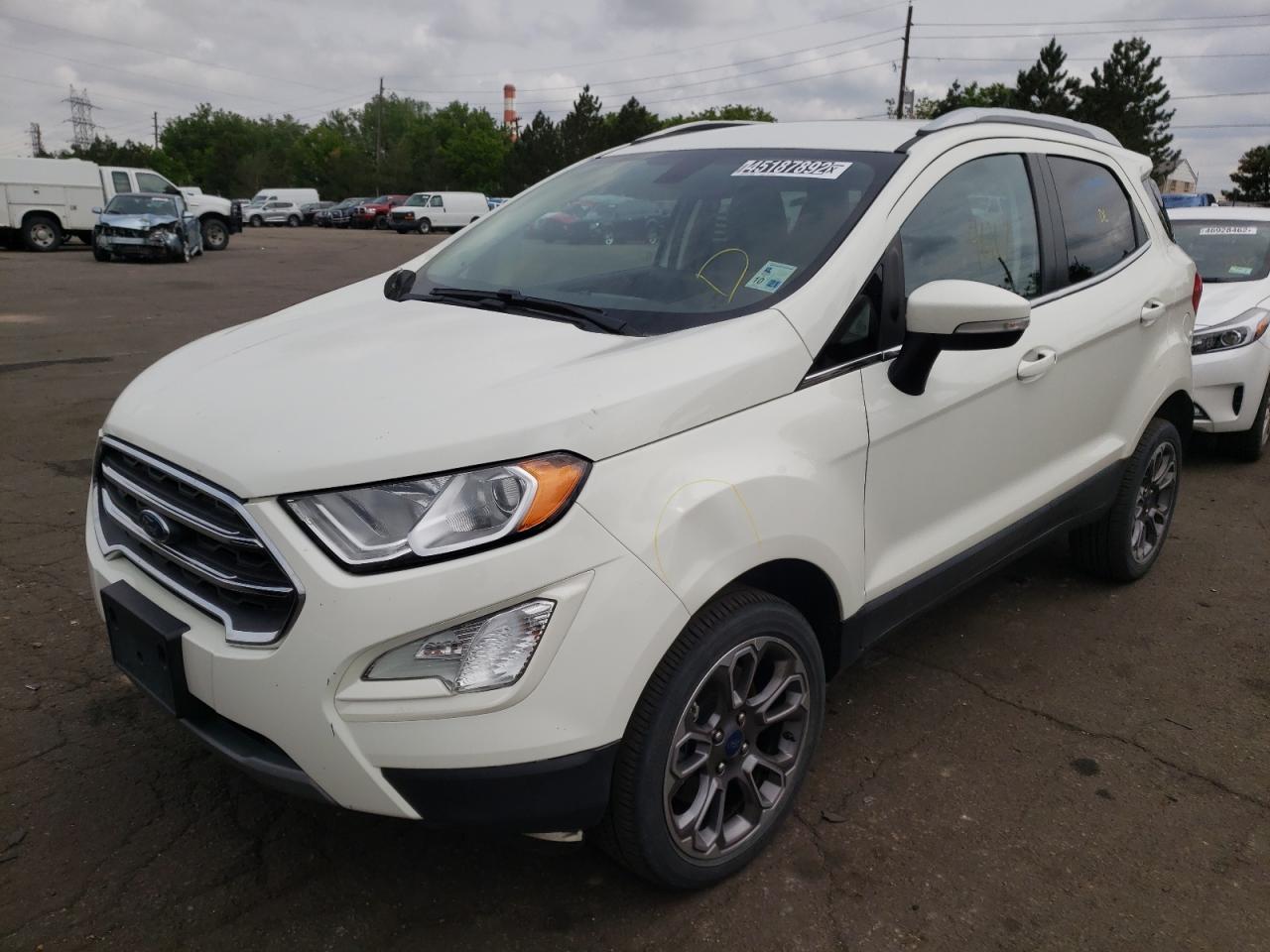 Photo 2 from auction – 2020 FORD ECOSPORT T with VIN MAJ6S3KL0LC359581