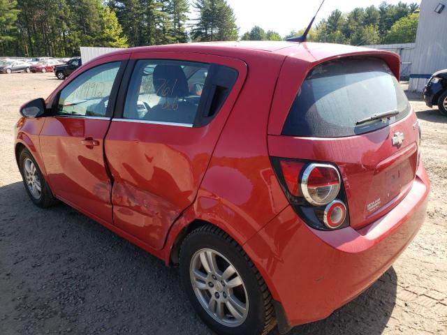 Photo 3 from auction – 2012 CHEVROLET SONIC LT with VIN 1G1JC6SH8C4114920