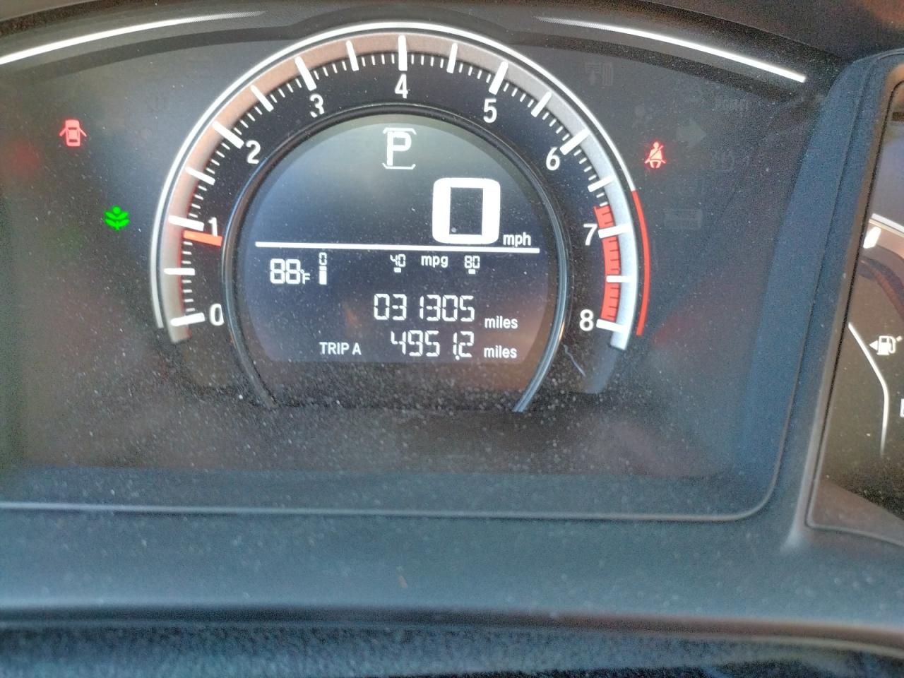 Photo 8 from auction – 2016 HONDA CIVIC LX with VIN 19XFC2F51GE202444