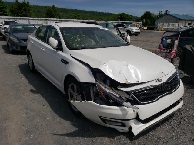 KIA OPTIMA LX 2014 with VIN 5XXGM4A7XEG321510 - Photo from auction