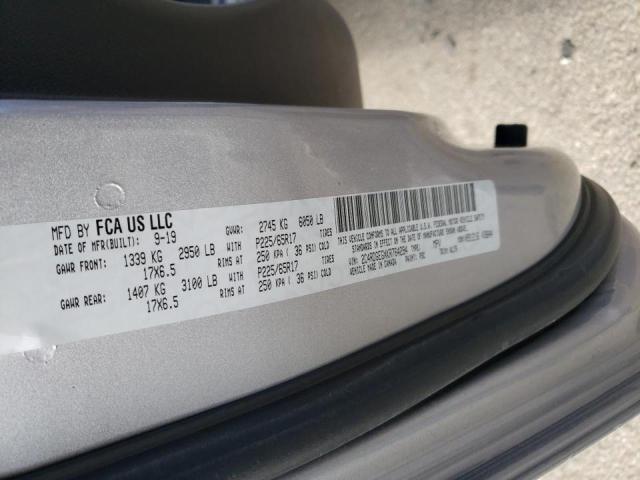 Photo 10 from auction – 2019 DODGE GRAND CARA with VIN 2C4RDGEGXKR764294