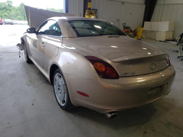 Photo 3 from auction – 2004 LEXUS SC 430 with VIN JTHFN48Y840055992