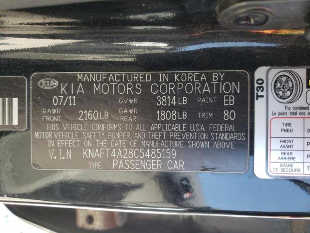 Foto 10 de la subasta – 2012 KIA FORTE LX con VIN KNAFT4A28C5485159