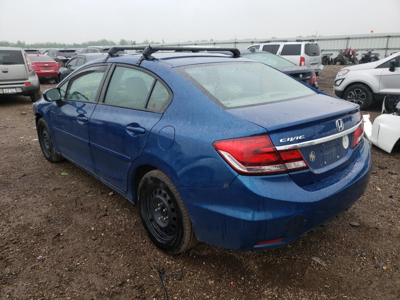 Zdjęcie 3 z aukcji – 2014 HONDA CIVIC LX z VIN 19XFB2F52EE047127